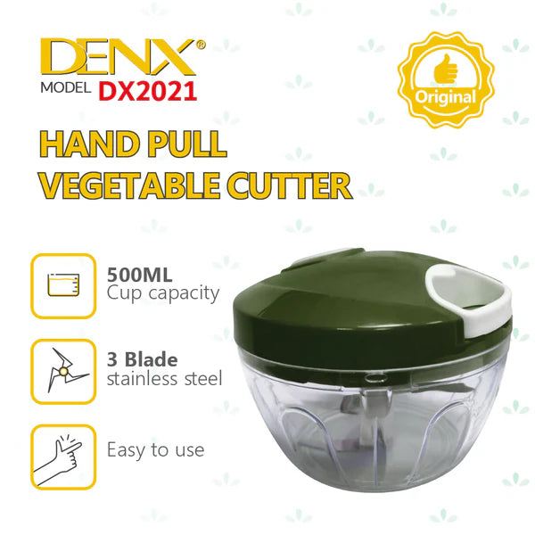 قطاعة ومفرمة خضروات يدوية /Hand pull vegetable cutter and chopper