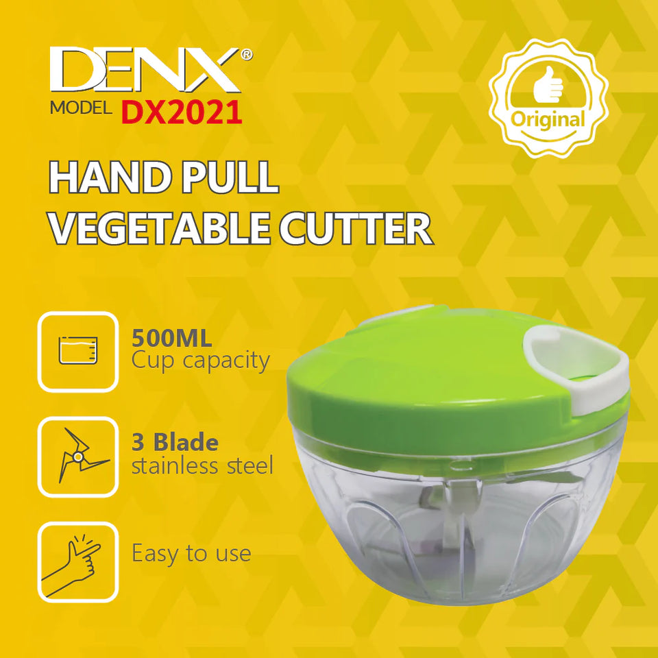 قطاعة ومفرمة خضروات يدوية /Hand pull vegetable cutter and chopper